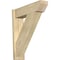 Ekena Millwork Traditional Slat Rough Sawn Outlooker, Douglas Fir, 8"W x 30"D x 34"H OUT08X30X34TRA06RDF - alternate 1